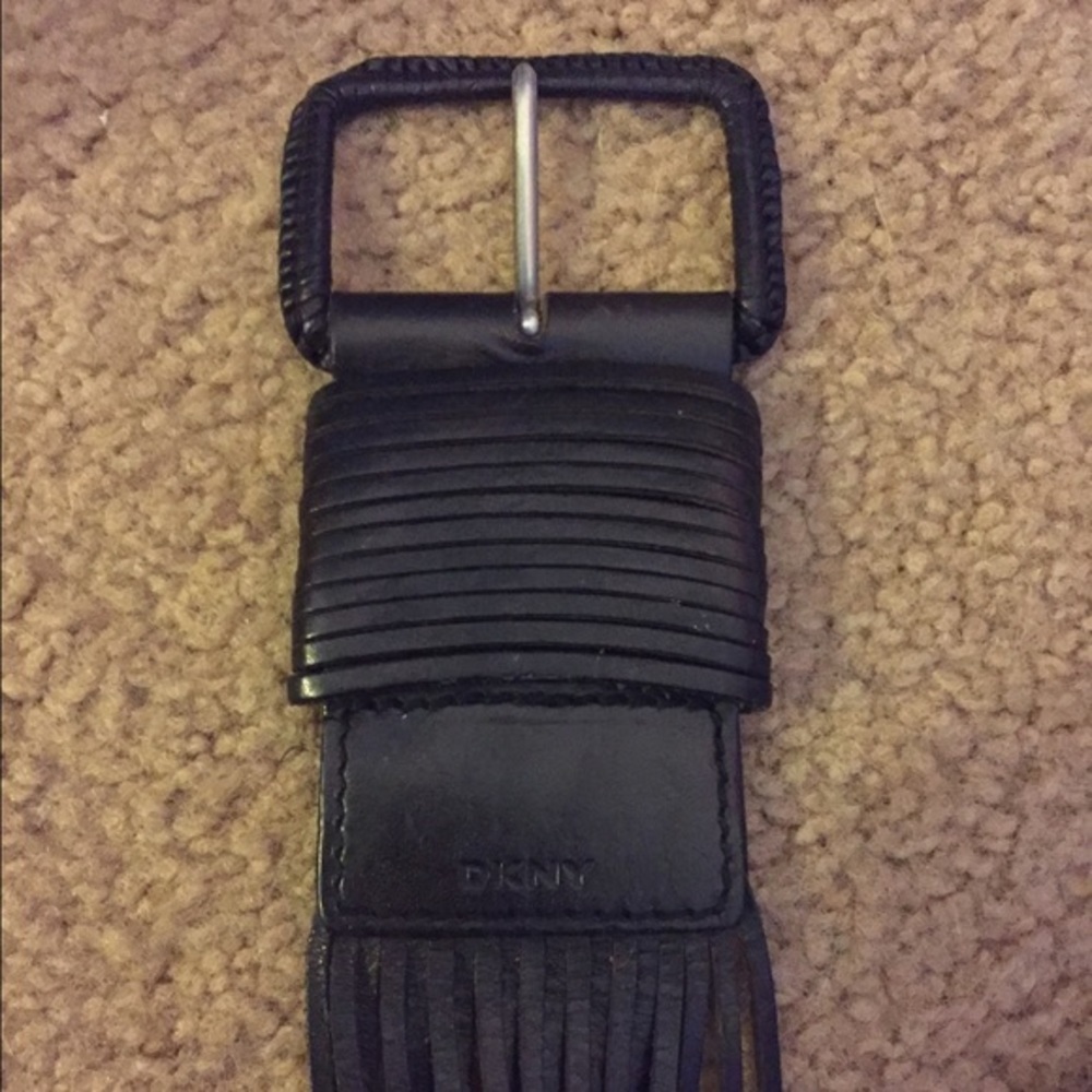 DKNY Genuine Leather Belt - Picture 3 of 3